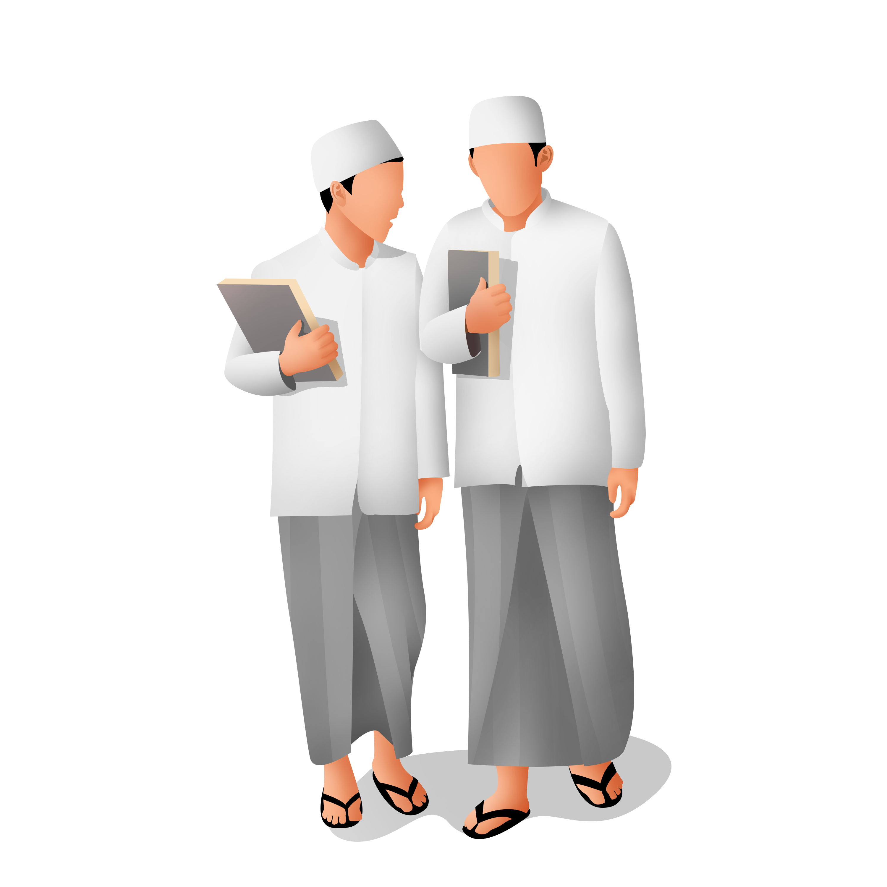 Ilustrasi Santri